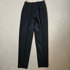 Vintage Essential Elements Wool Black Blend Pants Medium